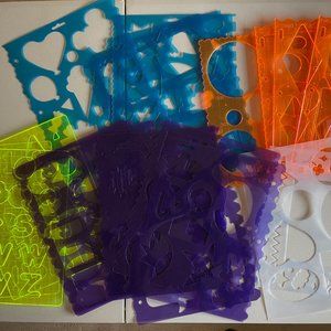 Different Stencils for Crafts